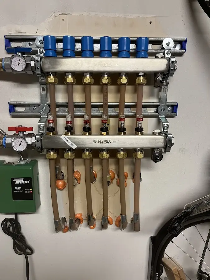 Plumber performing Water Heater Repair at a residential property in McAllen